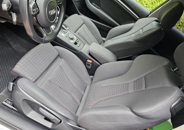 Audi A3 cena 59900 przebieg: 106000, rok produkcji 2015 z Warszawa małe 191